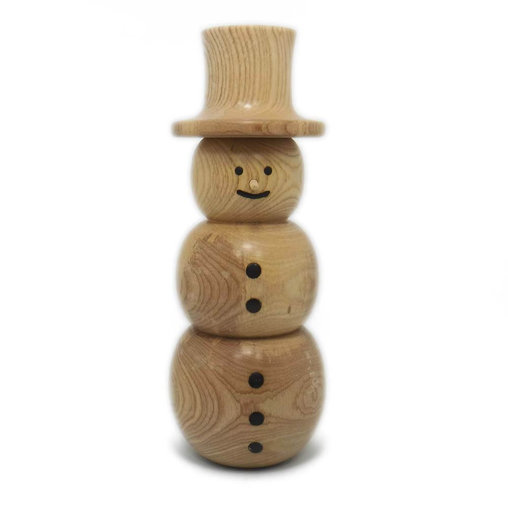 Snowman Pupazzo di neve realizzato a mono decorazi
